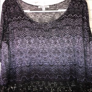Patrons of Peace crop top loose fit French lace